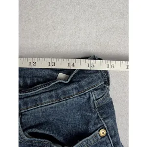 Levi's 515 Bootcut Jeans Women's 12M (32x30) Dark Wash Flap Pockets Western Y2K thumbnail 5