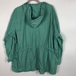 Free people oversized green hooded‎ pullover thumbnail 7