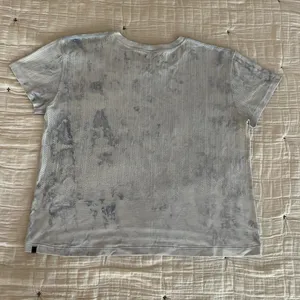LULULEMON Train to Be Short Sleeve in Blue Linen / Chalk Wash Water Drop Size 10 thumbnail 3