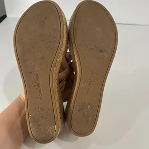 Sam Edelman Size 8.5 Cork Wedge Thong Sandals thumbnail 5