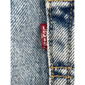 Levi's Strauss Women's Signature High Rise Blue‎ Denim Skirt Raw Hem thumbnail 5