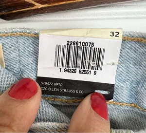 Levi's® High Rise Wedgie Straight Jean Size 32 thumbnail 4