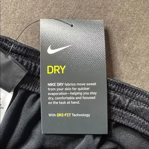 Nike Women’s Academy 21 Black Training Track Pants Dri-Fit LARGE NWT thumbnail 2