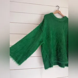 Harrison Bunny Fuzzy Pullover Crewneck Sweater thumbnail 11
