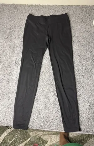 Columbia Womens Black Elastic Waist Pull On Leggings Athletic Pants Large thumbnail 1