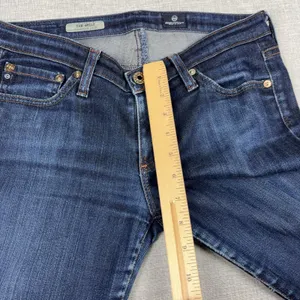 AG Adriano Goldschmied The Stilt Jeans Womens 27R Blue Dark Wash Mid Rise Skinny thumbnail 8