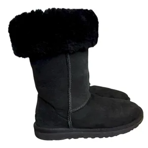 UGG Black Tall Boots Size 5 thumbnail 1