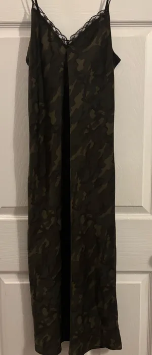 Wild Fable Dress Midi Camo  thumbnail 1