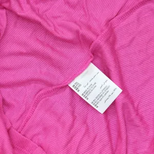 NWT Bar III Womens Petite Cutout Ribbed Sleeveless Shirt Top Pinkadelic Pink XL thumbnail 4