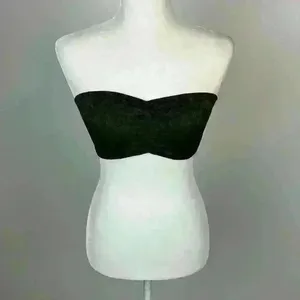 Victoria’s Secret PINK Green Strapless Bandeau Size M thumbnail 2