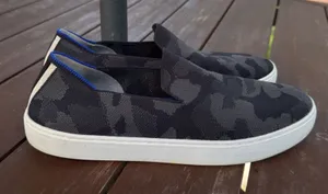 Rothy’s Women The Original Slip On Sneaker Blue Camo Knit Comfort Casual Size 10 thumbnail 1