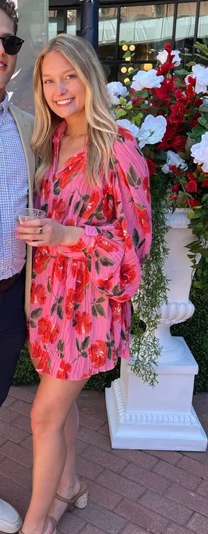 White Fox Floral Dress thumbnail 1