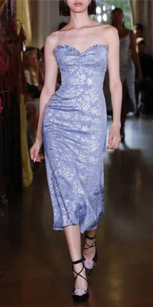 Markarian Odelina Brocade Midi Dress NWT thumbnail 2