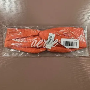 🏈 New Aerie Orange Wrap Headband thumbnail 2