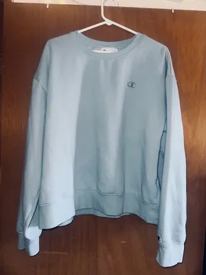 Champion Crewneck Sweatshirt light blue thumbnail 1