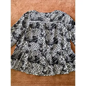 Free with purchase 🛍️Crown& Ivy tunic shirt S thumbnail 3