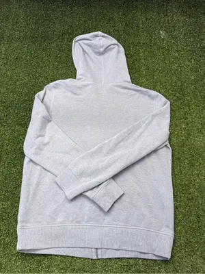 VSX Victoria Sport Grey Full Zip Hoodie Sweatshirt Logo Workout Athleisure L thumbnail 6