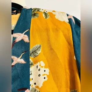 Love Token Chance Floral Kimono Size Small $130 thumbnail 4