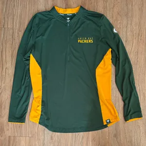 Women’s XL Green Bay Packers Long Sleeve Shirt Fanatics thumbnail 1