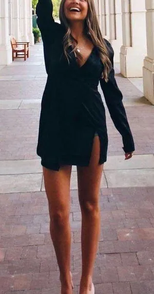 LIONESS Black Dress thumbnail 1