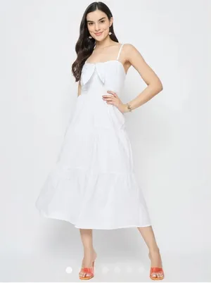 Sim & Sam Dress White thumbnail 1