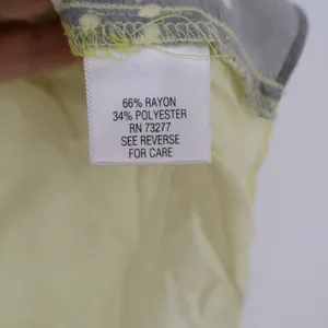 Simply Vera Vera Wang Womens Large Yellow Grey Floral Dot Layered Tank Top thumbnail 3