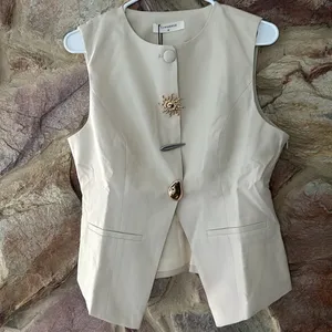 Commense Metal Detail Split Vest size xl thumbnail 3