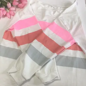 Women’s White Long Sleeve XL Pink thumbnail 1