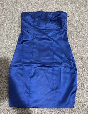 Hello Molly Mini Dress Blue  thumbnail 2