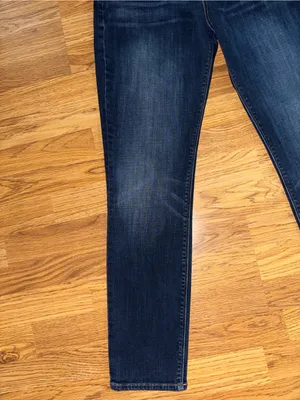 Lucky Brand Jeans Lolita Skinny Leg Women’s Size 14 Waist 32 L30 Dark Wash Denim thumbnail 4