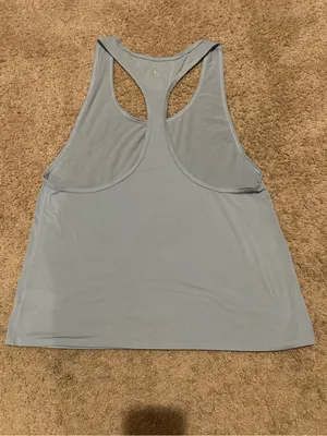 Athleta Light Blue Racerback Tank Top thumbnail 2
