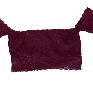 Victorias Secret Lace Bralette Plum Large Romantic Intimates thumbnail 3