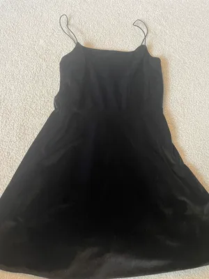 Black Velvet Mini dress thumbnail 1