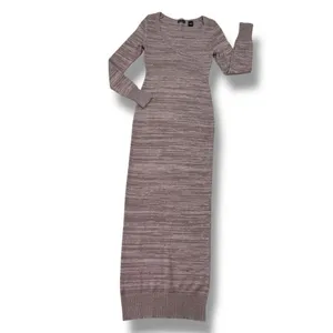 Victoria's Secret Moda International Knit Sweater Maxi Dress Mauve Pink‎ Small thumbnail 12