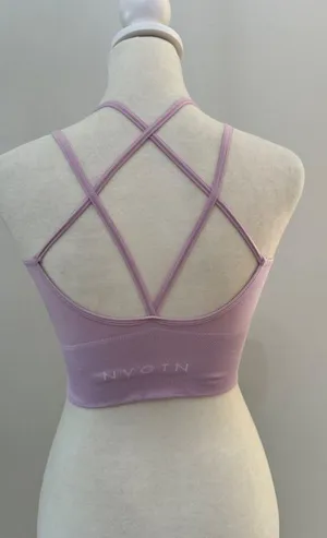 Nvgtn Seamless Flourish Seamless Bra Spandex Top Woman Fitness Elastic Breathabl thumbnail 3