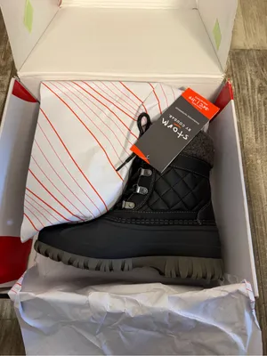 Storm by Cougar Storm Black Winter Boots with Red Accent Tag Size 7 Wide thumbnail 16