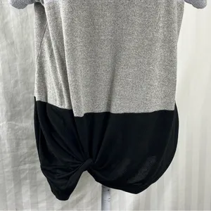 Yidarton Color Block Twist Short Sleeve Top Large thumbnail 6