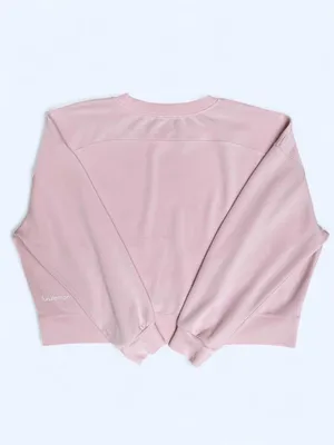 Lululemon Perfectly Oversized Crewneck Porcelain Pink Loungewear activewear XL thumbnail 5