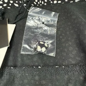 Very J NWT Boutique Black and White Polka Dot Tiered Skirt thumbnail 9
