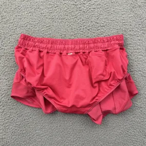 Lululemon Hotty Hot Shorts Low Rise 2.5" Lip Gloss Pink Athletic Women's 8 thumbnail 4
