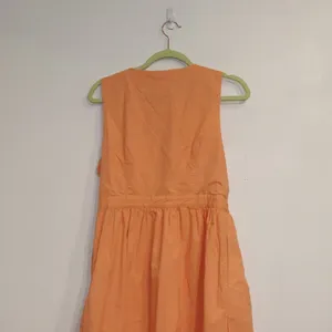 J. Crew Coral Rosina Sleeveless Midi Wrap Dress Sz 10 thumbnail 10