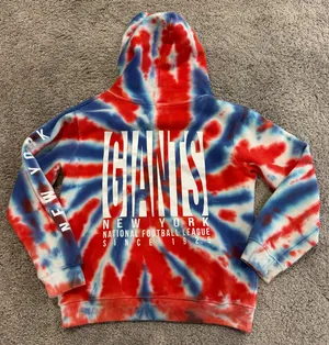 NY Giants Tie Dye Sweatshirt Multiple Size Youth S thumbnail 2