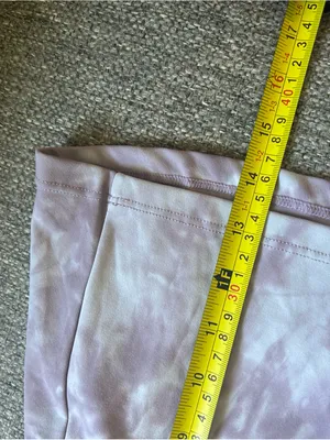 Stelle Pleated Tennis Skirt - Lavender & White Tie-Dye | Size Large thumbnail 6