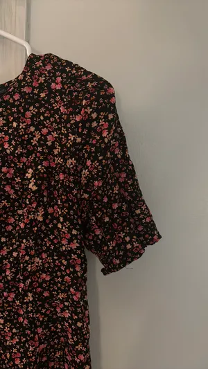 Old Navy Multicolor Floral Mini Dress thumbnail 5
