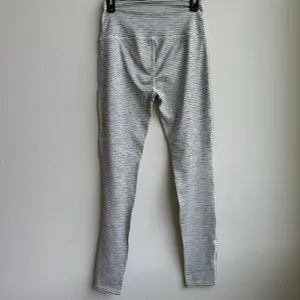 Beyond Yoga Leggings Womens Size Large Black White Stripe Full Length thumbnail 5