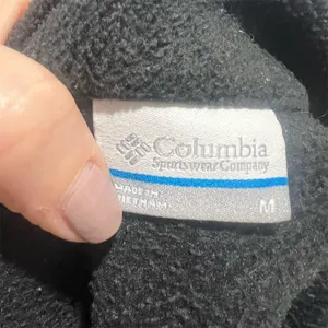 Columbia Women's Black Fleece Jacket Size M Full Zip Casual thumbnail 8