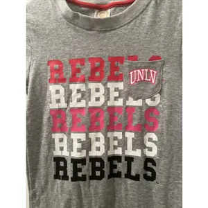 University Of Nevada Los Vegas UNLV Rebels Womens Juniors T-Shirt S Multi-Color thumbnail 4