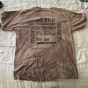 Niall Horan Merch Tee Brown Size L thumbnail 3