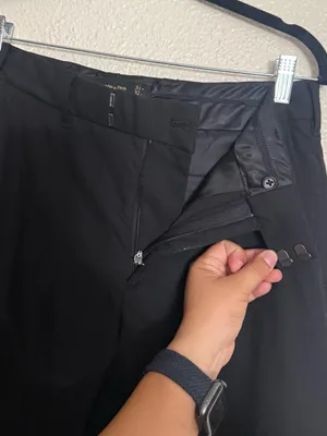 Abercrombie & Fitch Black Slim Ponte trouser Pants size 31 thumbnail 6