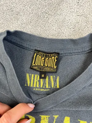 Nirvana Urban Outfitters Graphic Tee thumbnail 3